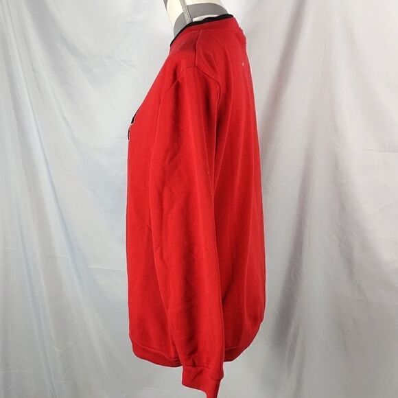 Bon Worth Red "Scotty" Embroidered Sweatshirt - Picture 3 of 7